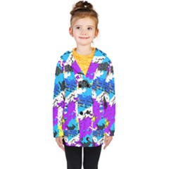 Kids  Double Breasted Button Coat 