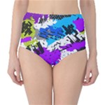 Shaky shapes                                                          High-Waist Bikini Bottoms