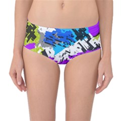 Mid-Waist Bikini Bottoms 