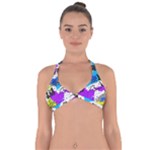 Shaky shapes                                                         Halter Neck Bikini Top