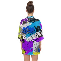 Half Sleeve Chiffon Kimono 