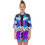 Shaky shapes                                                         Open Front Chiffon Kimono