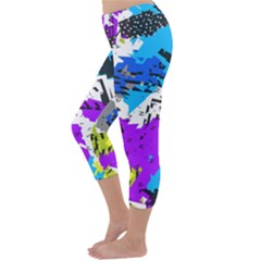 Capri Winter Leggings  Back