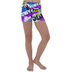 Kids  Lightweight Velour Yoga Shorts 