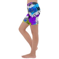 Kids  Lightweight Velour Capri Yoga Leggings 