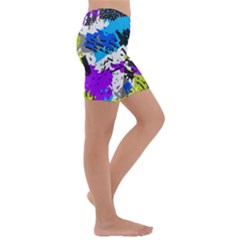 Kids  Lightweight Velour Capri Yoga Leggings 