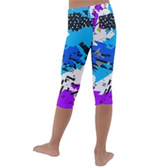 Kids  Lightweight Velour Capri Leggings  