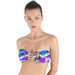 Shaky shapes                                                     Twist Bandeau Bikini Top