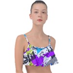 Shaky shapes                                                         Frill Bikini Top