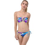 Shaky shapes                                                       Twist Bandeau Bikini Set