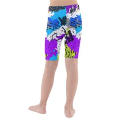 Kids  Mid Length Swim Shorts 