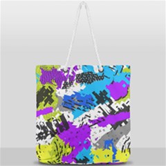 Full Print Rope Handle Tote (Large) 