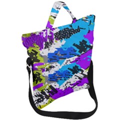 Fold Over Handle Tote Bag 