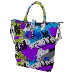 Shaky shapes                                                          Buckle Top Tote Bag