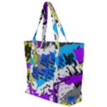 Shaky shapes                                                      Zip Up Canvas Bag