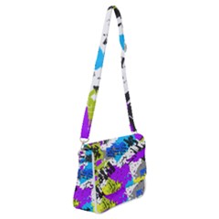 Shoulder Bag with Back Zipper 