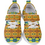 Tribal pattern                                                       Kids  Velcro Strap Shoes