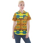 Tribal pattern                                                        Women s Short Sleeve Pocket Shirt