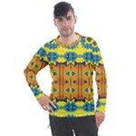 Tribal pattern                                                       Men s Pique Long Sleeve Tee