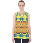 Tribal pattern                                                          Cut Out Tank Top