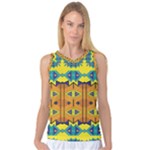 Tribal pattern                                                          Women s Basketball Tank Top