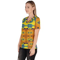 Women s V-Neck Scrub Top 