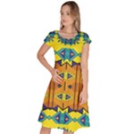 Tribal pattern                                                            Classic Short Sleeve Dress