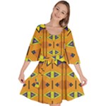 Tribal pattern                                                       Velvet Kimono Dress