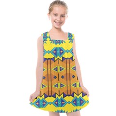 Kids  Cross Back Dress 