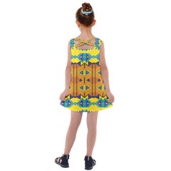 Kids  Cross Back Dress 