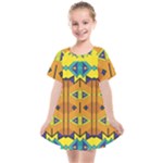 Tribal pattern                                                       Kids  Smock Dress