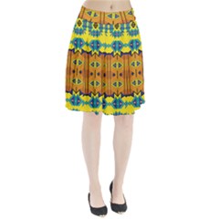 Tribal pattern                                                      Pleated Skirt from ArtsNow.com