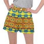 Tribal pattern                                                         Stretch Ripstop Shorts