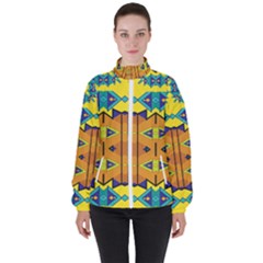 Women s High Neck Windbreaker 