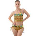 Tribal pattern                                                           Mini Tank Bikini Set