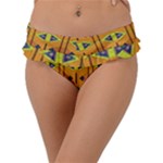 Tribal pattern                                                        Frill Bikini Bottom