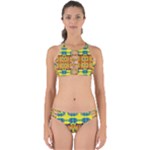 Tribal pattern                                                         Perfectly Cut Out Bikini Set