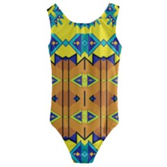 Kids  Cut-Out Back One Piece Swimsuit 