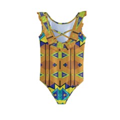 Kids  Frill Swimsuit 