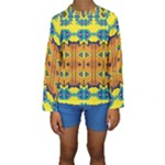 Tribal pattern                                                           Kid s Long Sleeve Swimwear