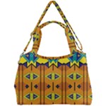 Tribal pattern                                                       Double Compartment Shoulder Bag