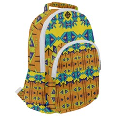 Rounded Multi Pocket Backpack 