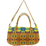 Tribal pattern                                                       Removal Strap Handbag