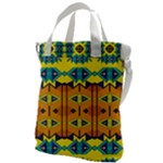 Tribal pattern                                                      Canvas Messenger Bag