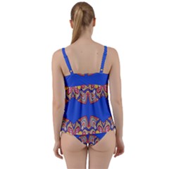 Twist Front Tankini Set 