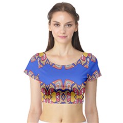 Short Sleeve Crop Top 