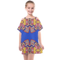 Kids  One Piece Chiffon Dress 