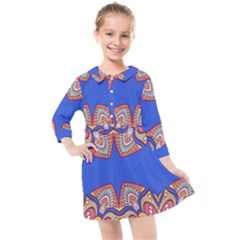 Kids  Quarter Sleeve Shirt Dress 