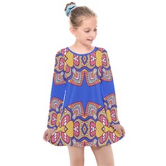 Kids  Long Sleeve Dress 