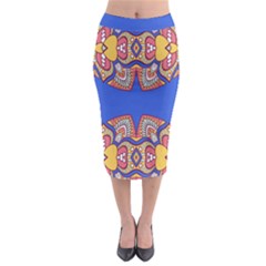 Midi Pencil Skirt 